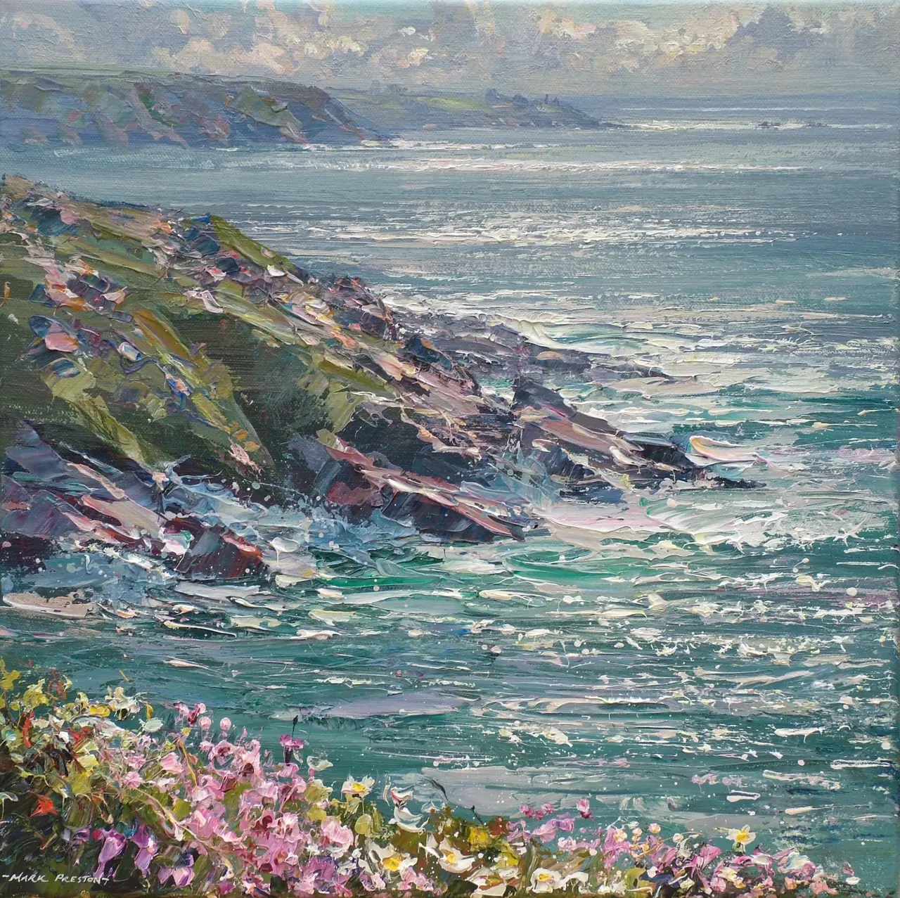 Mark Preston - may afternoon, porthmeor point